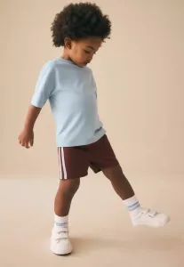 Шорты прямого кроя с боковой полосой Next, Burgundy Red