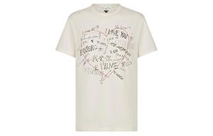 Футболка женская Dior, светло-бежевый