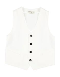 Жилет для мальчиков Paolo Pecora, белый