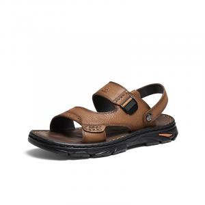 CAMEL Пляжные сандалии мужские коричневые, землисто-желтые, черные — землисто-желтые, цвет Earth Yellow