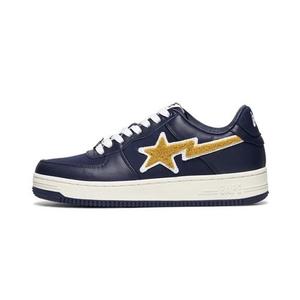 A BATHING APE Низкие кроссовки для скейтбординга STA X STADIUM GOODS, унисекс, белые, синие