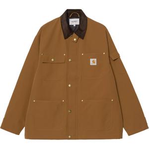 Carhartt WIP Куртка-рубашка с вельветовым воротником, Brown