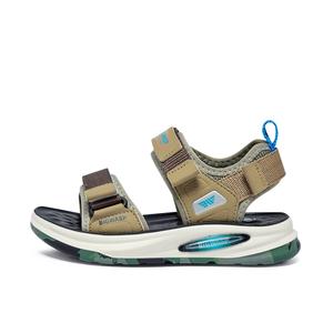 Противоскользящие, дышащие, легкие детские сандалии с амортизацией BIG WASP, зеленый