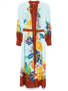 Платье макси Dahlia ALEMAIS, синий