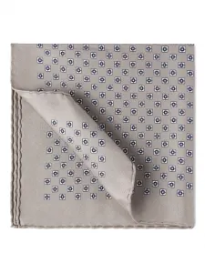 Платок-паше с узором Brunello Cucinelli, коричневый