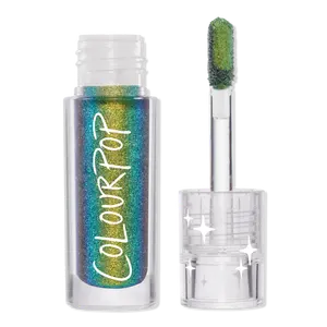 Жидкие хромовые тени для век ColourPop, Beetle (emerald green to gold to teal)