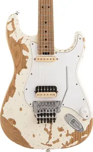 Электрогитара Charvel Henrik Danhage Limited Edition Signature Pro-Mod So-Cal Style 1. HS FR M, гриф из клена, белый винтажный эффект