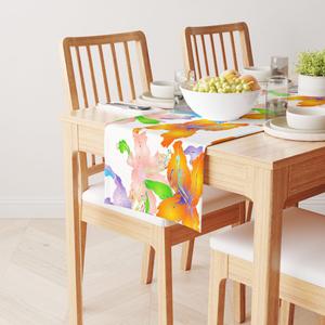 Настольная дорожка, 100 % хлопок, 16x108 дюймов, цветочный 215