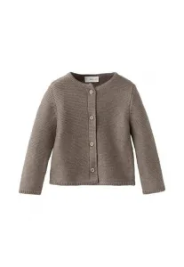 Детский кардиган Mango Kids, Brown