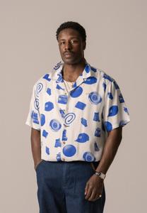 Блуза BLKVIS PAID IN FULL SHIRT UNISEX, White