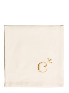 Салфетка 'C' Bitossi, белый