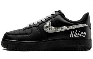 Кроссовки Nike Air Force 1 Skateboard Shoes Unisex Low-Top Black