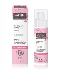 Сыворотка для лица Cattier Gesichtspflege Rosa Heilerde - Defensil-Plus, 30 ml