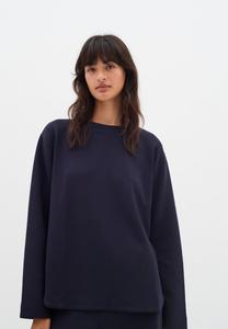 Толстовка InWear GINCENT CREWNECK, Marine Blue/Mottled Dark Blue