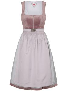 Широкая юбка в сборку SPIETH & WENSKY, цвет Dusky pink/Light pink