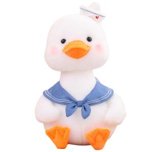 Милая панама, плюшевая игрушка Go Go Duck плюшевая кукла высота 25см/40см/55см длина 25см/40см/55см Fox fairy