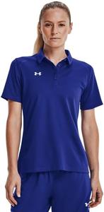 Under Armour Tech Team женская поло с коротким рукавом, Royal/White