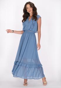 Юбка плиссированная faina, светло-голубой