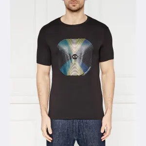 Футболка стандартного кроя Armani Exchange, черный
