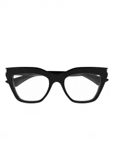 Очки в квадратной оправе Saint Laurent, черный