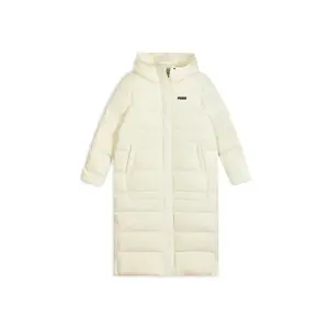 Куртка пуховая long down PUMA, слоновая кость