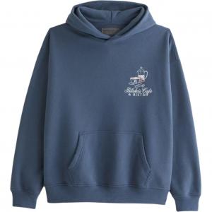 Свитшот мужской Abercrombie＆Fitch, синий