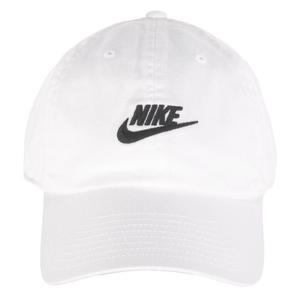 Мытая шапка Club Futura Nike, белый