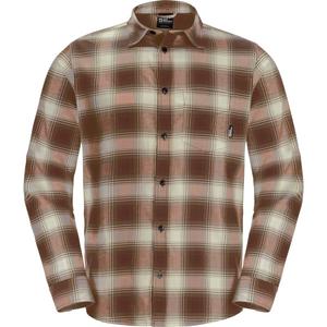 Рубашка для пешего туризма м Jack Wolfskin, оранжевый