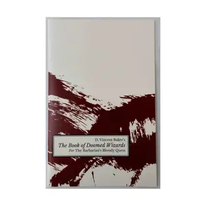 Book of Doomed Wizards, Role Playing Games (Lumpley Games), мягкая обложка