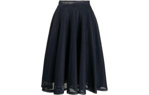 Повседневная длинная юбка для женщин THOM BROWNE, marine синий