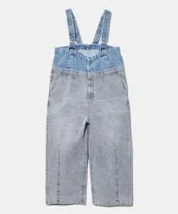 Женский джинсовый комбинезон с высокой талией (mililopiulu) Gsc Womens Select, цвет Gray