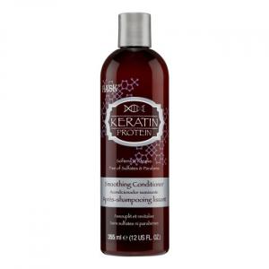 Разглаживающий кондиционер для волос с протеинами кератина Hask, 355 мл