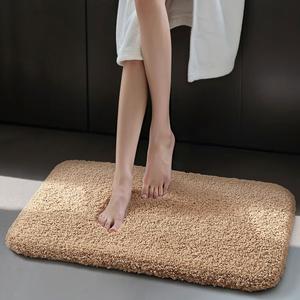 Dajiang Ковер 60х90 см для входа в отель, звездный рейтинг, впитывающий и быстросохнущий, утолщенный для ванной комнаты, противоскользящий для туалета
