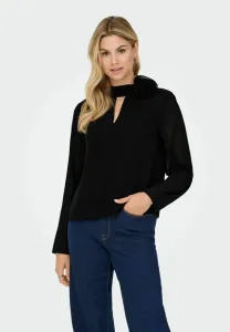 Блузка с высоким воротником Jdy, Black