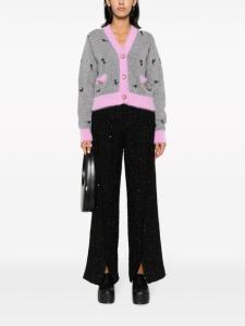 Gcds кардиган Kittho из смесовой шерсти, серый