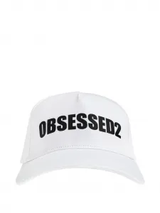 Бейсболка с логотипом Dsquared2, белый