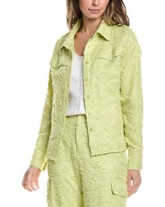 Рубашка с узором Gracia Fringe, зеленый