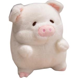 Милые светящиеся в темноте плюшевые куклы поросят 20 см Mr. Toy, белый