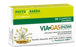 Viagas Enzymes 30 таблеток Уголь и растительные экстракты Phyto Garda