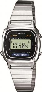 CASIO Цифровые часы в серебристом цвете