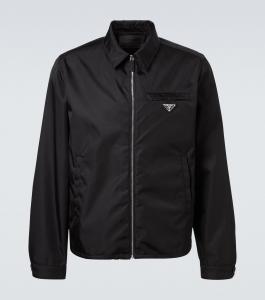 Блузон из Re-Nylon Prada, черный