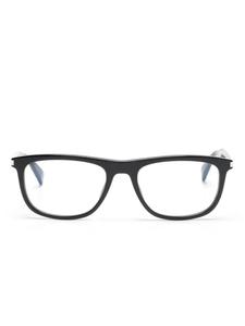 Очки в прямоугольной оправе Saint Laurent Eyewear, черный