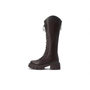 Ботинки Knee high Boots Women's Gift Box Set Take the Qin, Black