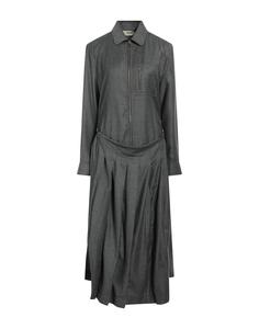 Макси платье Fendi, серый