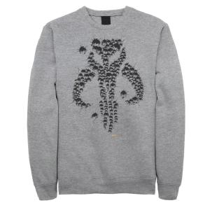Мужской свитшот The Mandalorian Mythosaur Bullet Hole Licensed Character