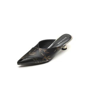 Мюли женские с закрытым носком женские Yeezyy Reezy, желтый