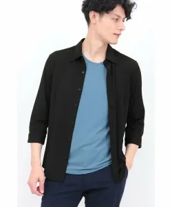 Футболка ZERO by TORNADO MART Ocean Ripple с рукавом 3/4, цвет Black