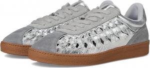 Кроссовки AllSaints Velma Woven Sneakers, цвет Silver/Grey