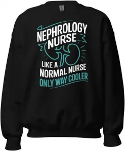 Толстовка Unisex для медсестер-специалистов по нефрологии
