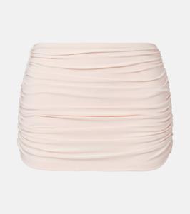 Бикини-трусики с рюшами Norma Kamali, Baby Pink